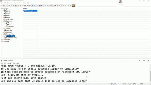 Modbus RTU and Mobus TCP/IP connect data with Ms SQL Server database смотреть онлайн