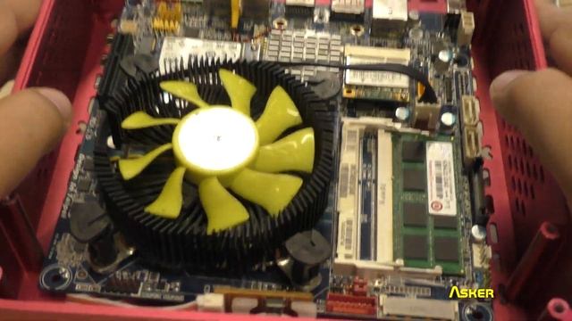 Трудности сборки мини компьютера. Inter-Tech Q-6 Mini-ITX Case. Asker смотреть онлайн