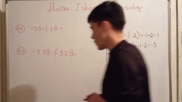 Matematika master (4-dars) (40-....-45) misollar смотреть онлайн