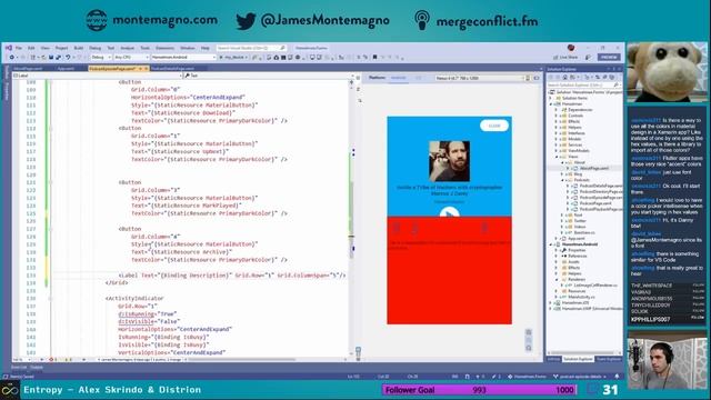 Live Stream: Post Workout Coding: Xamarin, WPF, Who knows! смотреть онлайн