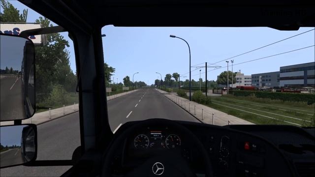 [ETS2 v1.43] Mercedes Axor 3240 Rw смотреть онлайн