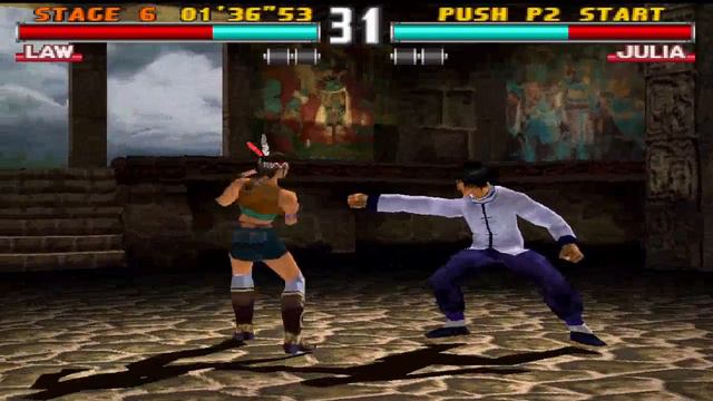 Tekken 3 Law with Paul Moves Arcade смотреть онлайн
