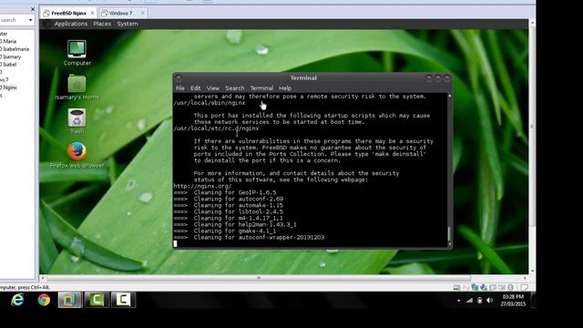 Servidor web - Openssl Nginx Linux FreeBSD 10.1 смотреть онлайн