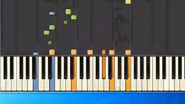 Shadows - Kontiki (pr) [Piano Tutorial Synthesia] смотреть онлайн
