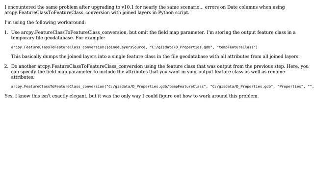 GIS: Field Type Date invalid when run in Python, but not in Model? (3 Solutions!!) смотреть онлайн