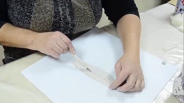 глина DAS. Использование глины в декупаже. смотреть онлайн