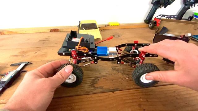 WPL C14 30A ESC Install смотреть онлайн