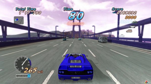 (PS3) Outrun Online Arcade (NBEB-00073) Gameplay PSXPLANET.RU
