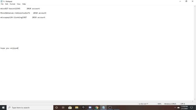 3 free 2010 roblox accounts смотреть онлайн