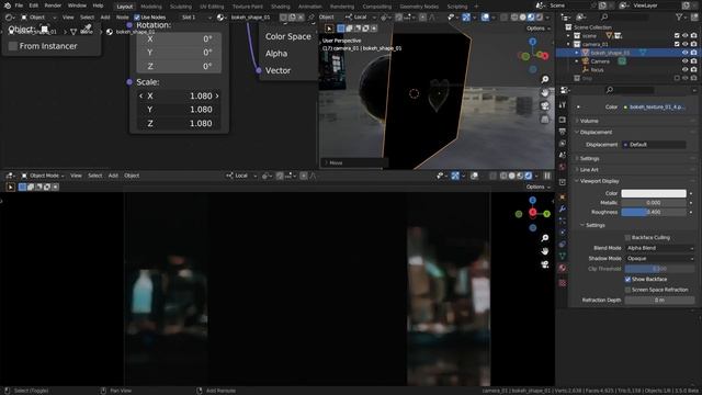 Cinematic Bokeh Effect in Blender! | Blender 3.5 Tutorial смотреть онлайн