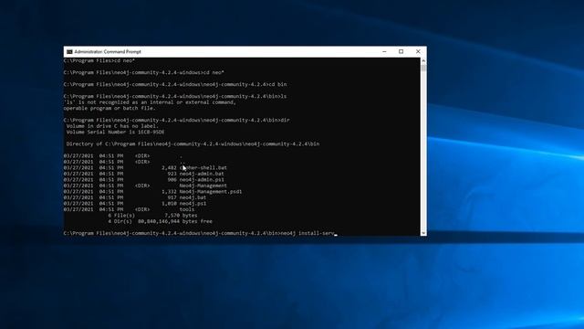 How To Neo4j Community Install On Windows 2019 Server For External Access смотреть онлайн