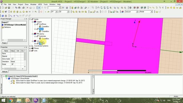 Design Rectangular Patch Antenna using HFSS Part - 1 смотреть онлайн