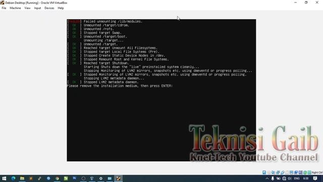 Install Virtual BOX dan Simulasi Install Ubuntu Server + GUI смотреть онлайн