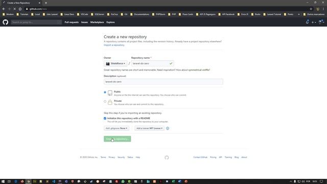 Laravel do Zero - Aula 03 - Subindo Projeto para o Github смотреть онлайн