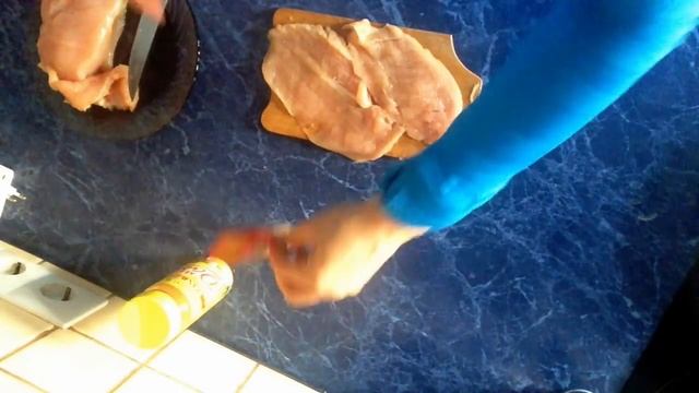 Фитнес Рецепты. Куриные отбивные. смотреть онлайн