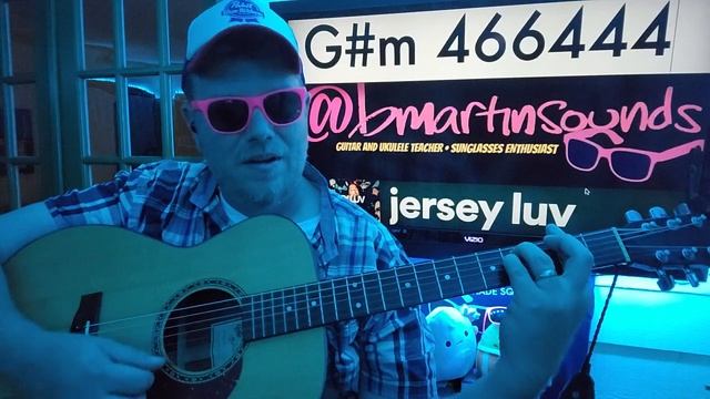 jersey luv - groovy, b Jack$ Guitar Tutorial (Beginner Lesson!) смотреть онлайн