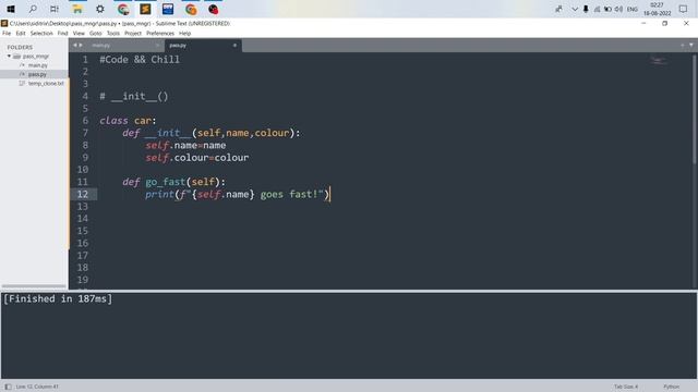 PYTHON __INIT__() METHOD EXPLAINED | python initialization смотреть онлайн