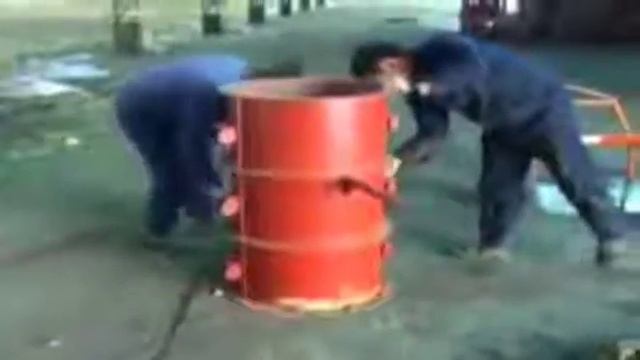 Как изготавливают бетонные трубы для канализации Производство железобетонные труб ЖБИ смотреть онлайн