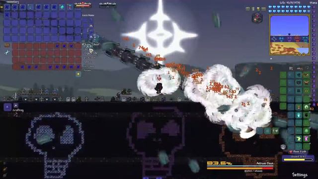 Terraria Supreme Buffed Cosmic Cyclone Pack vs Calamity Mod Malice Mode Boss Rush смотреть онлайн