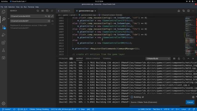 Teeworlds programming #007 - custom gametype (server) смотреть онлайн