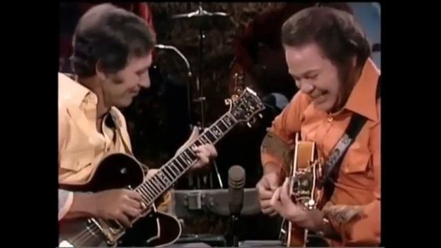 Chet Atkins and Roy Clark "Rainbow" INCREDIBLE GUITAR DUET! смотреть онлайн
