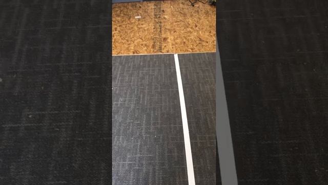 Self stick Vinyl tile over carpet Step 1 смотреть онлайн