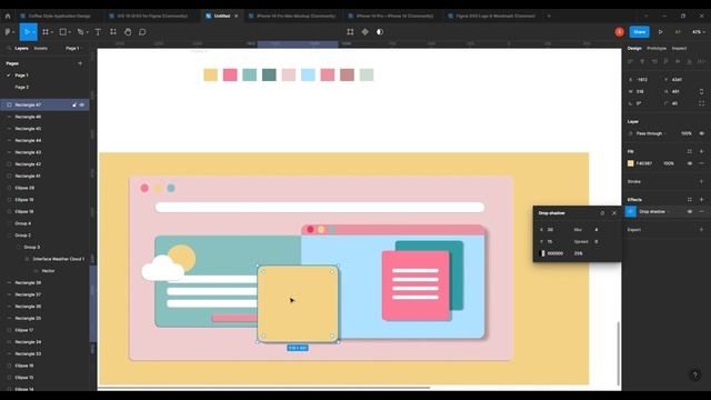 How to make 3D Illustrations in Figma (Figma Tutorials) смотреть онлайн