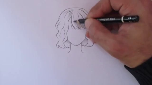 How to draw a girl hair/hairstyles easy Drawing cute hairs/hairstyle with pencil for beginners смотреть онлайн