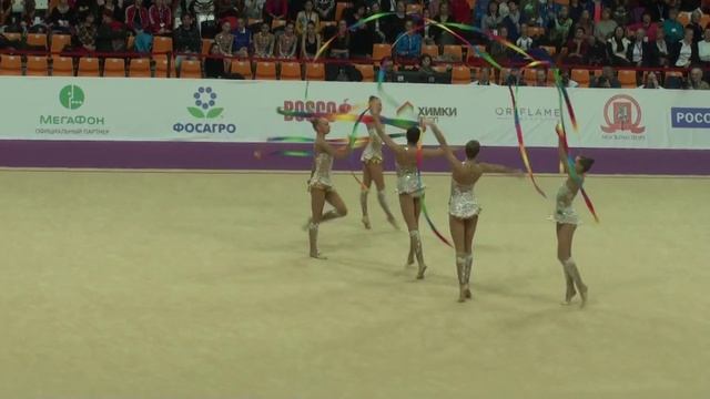 Команда России, пять лент, Grand Prix, 2015, Final, Moscow. смотреть онлайн