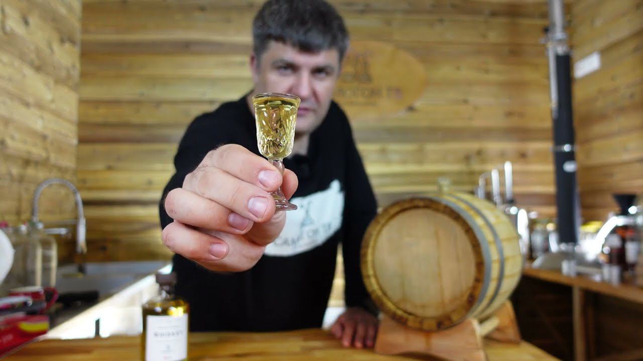 ИРЛАНДСКИЙ ВИСКИ IRISH WHISKEY ИЗ БОЧКИ! ДЕГУСТАЦИЯ ДОМАШНЕГО ВИСКИ #виски #whiskey смотреть онлайн