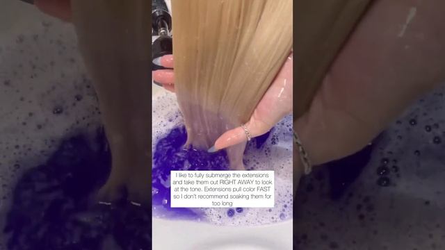 Favorite Way To Tone Extensions ? Pallure G.O.A.T. Blonde Shampoo смотреть онлайн