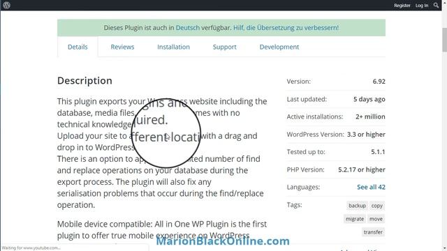 All In One WP Migration Hack. Import Limit Solved. Where to Download Legacy Version of the Plugin смотреть онлайн