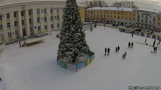 Жигулёвск, Новый год, 2016, площадь Мира! смотреть онлайн