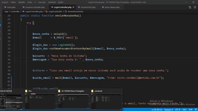 PHP - CONFIGURANDO O PHP PARA ENVIAR EMAILS VIA SMTP - PHP E SENDMAIL смотреть онлайн