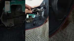 Ремонт задней фары Toyota Camry 55 перепайка диодов заднего фонаря