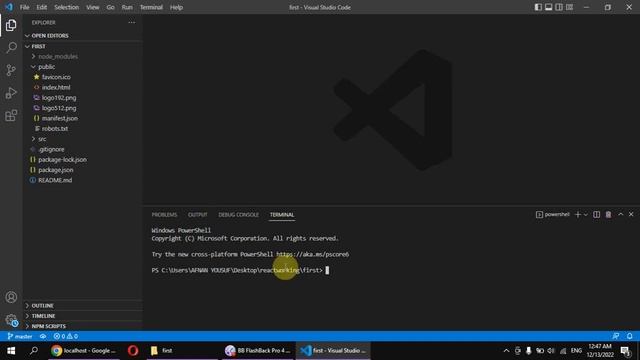 ReactJS Tutorial for beginners urdu / hindi Part 3 Creating First React app смотреть онлайн