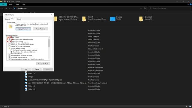 How to Show Thumbnails Instead of Icons for Video Files (Windows 10 &11) смотреть онлайн