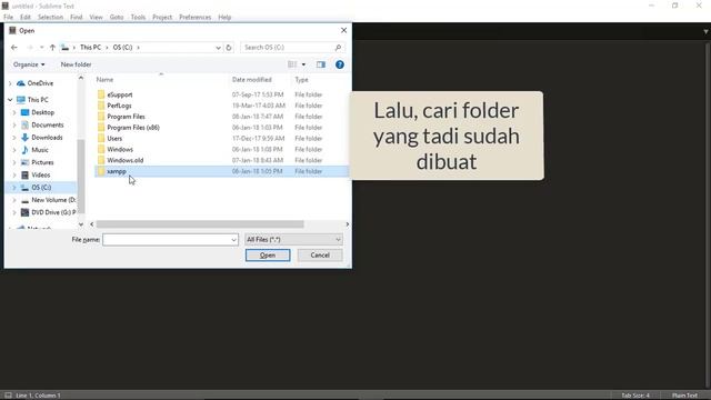 Tutorial PHP membuat 'Hello World' untuk pemula смотреть онлайн