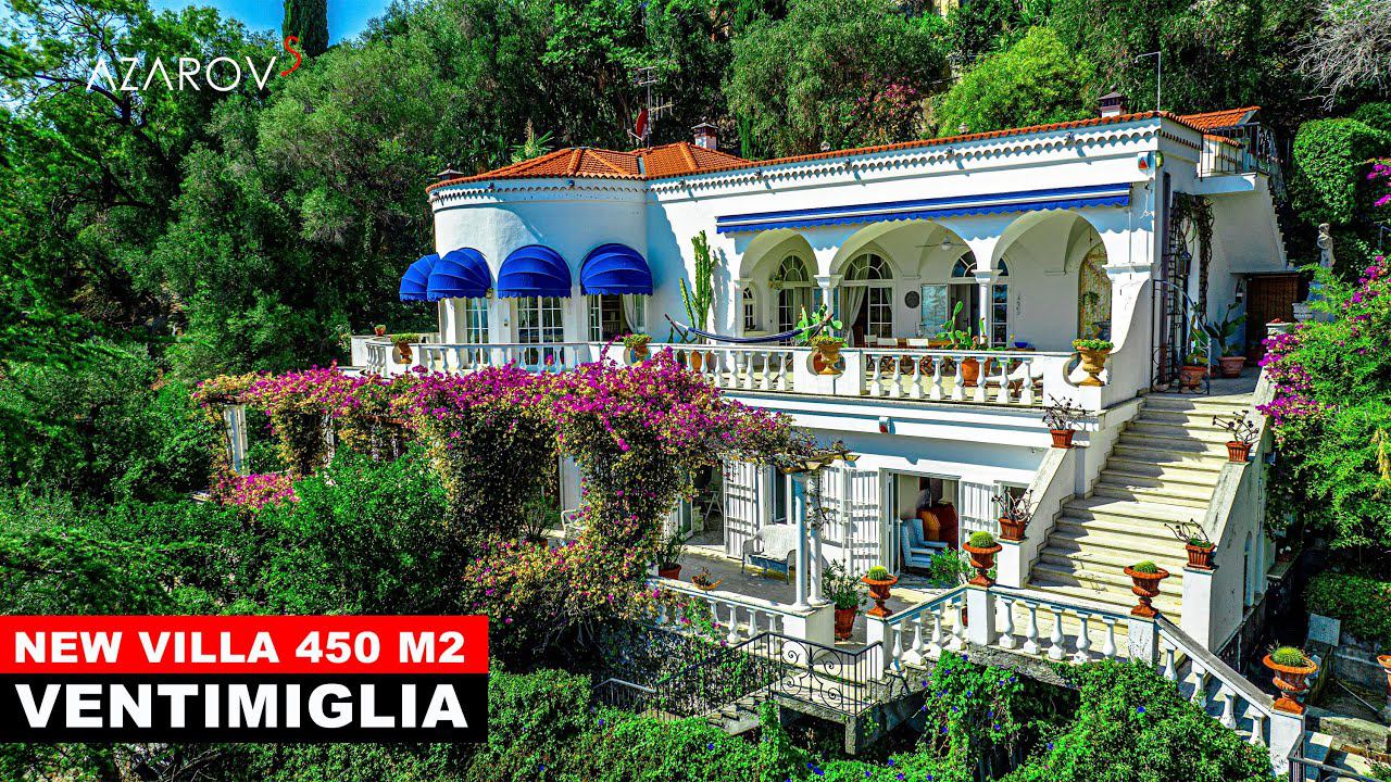 Elegant Villa For Sale In Ventimiglia