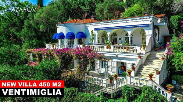 Elegant villa for sale in Ventimiglia