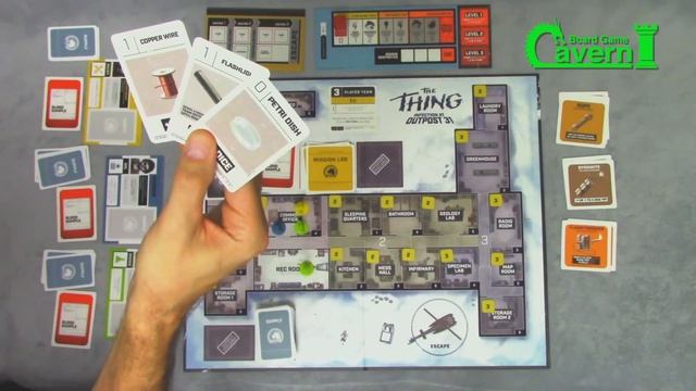 How to play "The Thing: Infection at Outpost 31" - Board Game Cavern смотреть онлайн