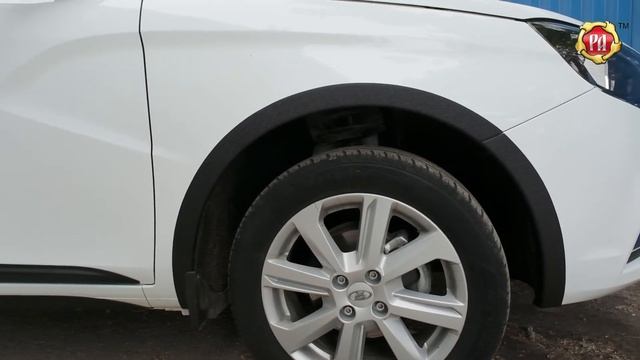 Накладки на колесные арки Lada Vesta (russ-artel.ru) смотреть онлайн