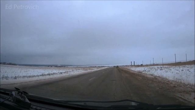 Мост в Самарской обл.26.01.20.Фуры и грузовики на дорогах Шигонского р-она. смотреть онлайн