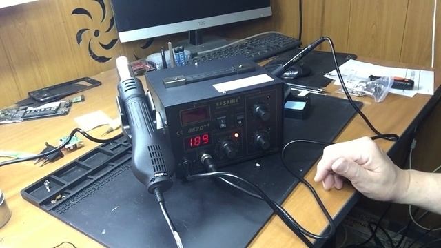 Обзор паяльной станции Saike 852D++ смотреть онлайн