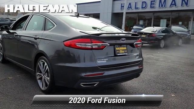 Certified 2020 Ford Fusion Titanium, Hamilton, NJ P77518 смотреть онлайн