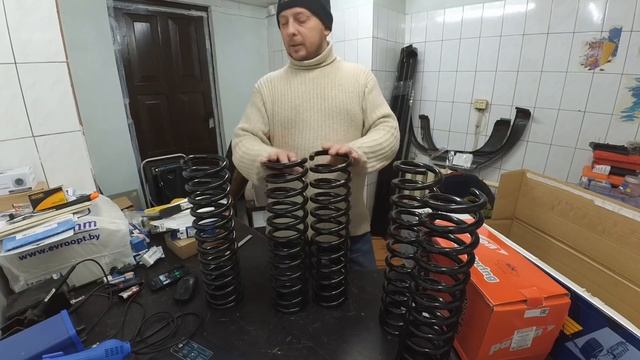 Пружины для автомобиля. Выбор, сравнение производителей, качество и цена. смотреть онлайн