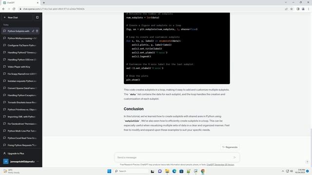 Python Subplots with shared axis loop смотреть онлайн