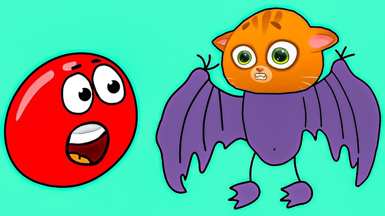 КРАСНЫЙ ШАР и КОТИК БУБУ в стране СТИКМЕНОВ #3. ИГРА Draw a Stickman EPIC 2 на канале Игрули TV смотреть онлайн