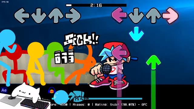 ФНФ ПРОТИВ АНИМАЦИИ (ФРАЙДЕЙ НАЙТ ФАНКИН)МЯУ! смотреть онлайн