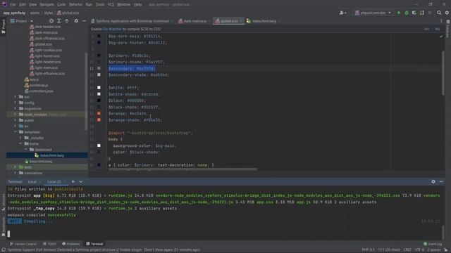 Symfony Application with Bootstrap continue смотреть онлайн